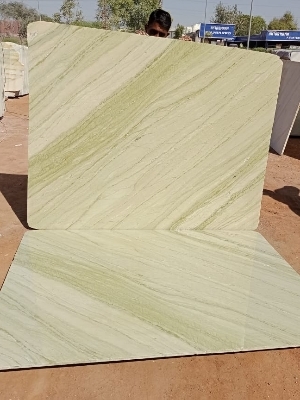 Katni Marble - Slabs 15 mm Thick | Polished Green Natural Stone for Elegant Countertops, Floors, and Accent Walls