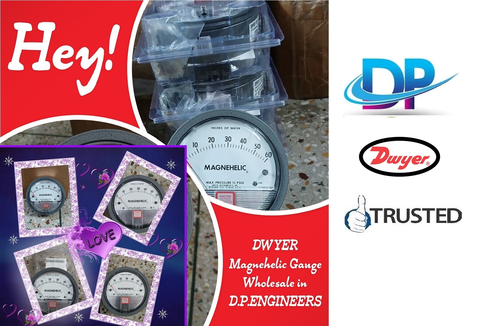 Series 2000 Magnehelic Differential Pressure Gauges By Sarurpur Industrial Area Faridabad