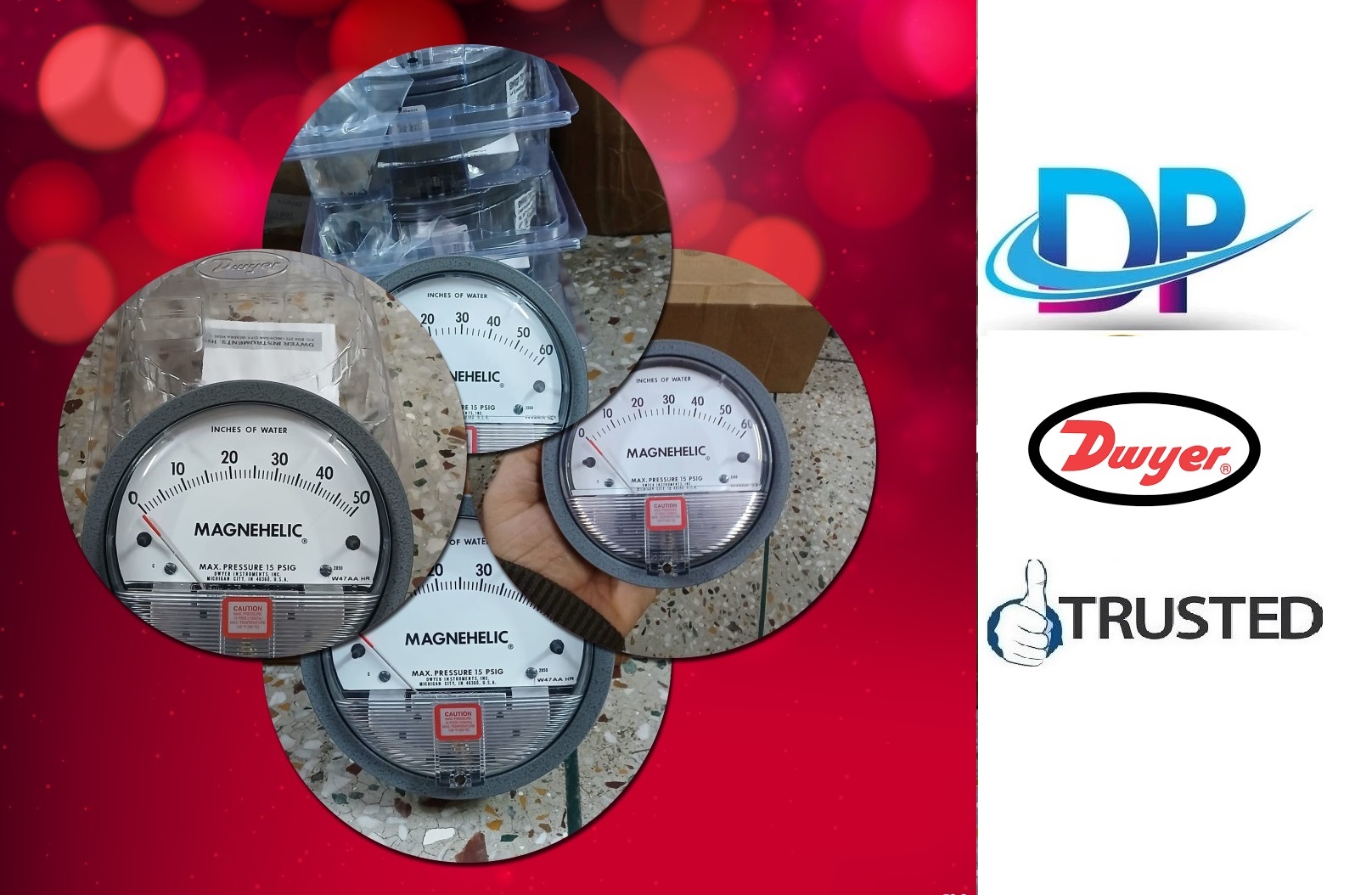 Series 2000 Magnehelic Differential Pressure Gauges By Sarurpur Industrial Area Faridabad