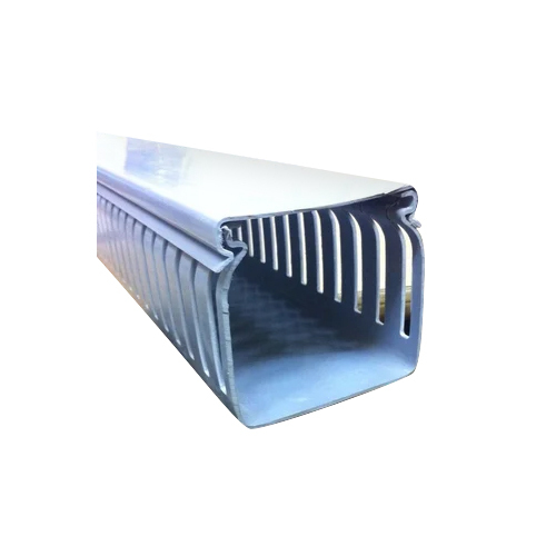 PVC Cable Channel - Rigid PVC Material, Various Colors Available, Smooth Surface for Easy Installation, Ideal for Commercial Applications