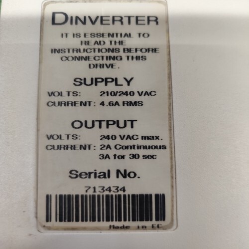Control Tecnniques Dinverte Drive