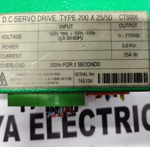 Control Techniques Maxi-maestro-200x25/50 Variable Speed Drive