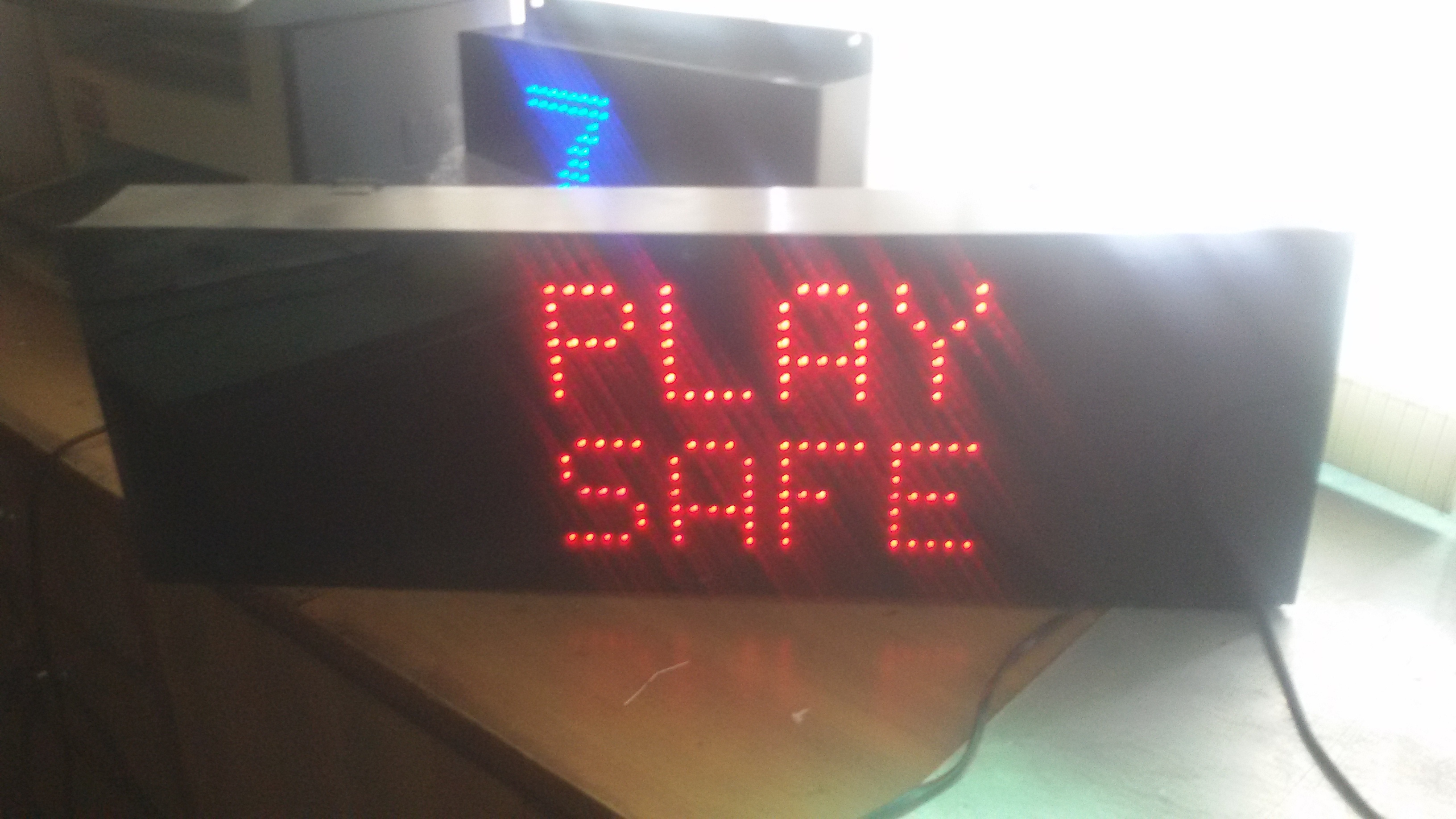 Display Receiver Unit - Led Light, Remote Call Indicator For Patrolling Parties With 2-3 Seconds Reaction Time And Round Robin Display