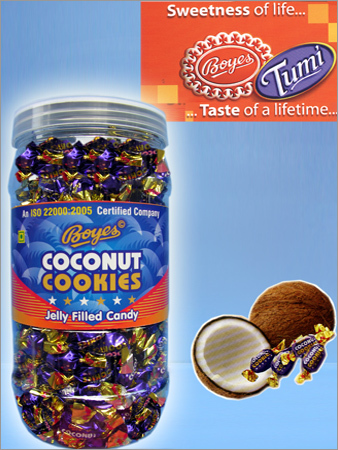 नारियल कुकीज़ कैंडी