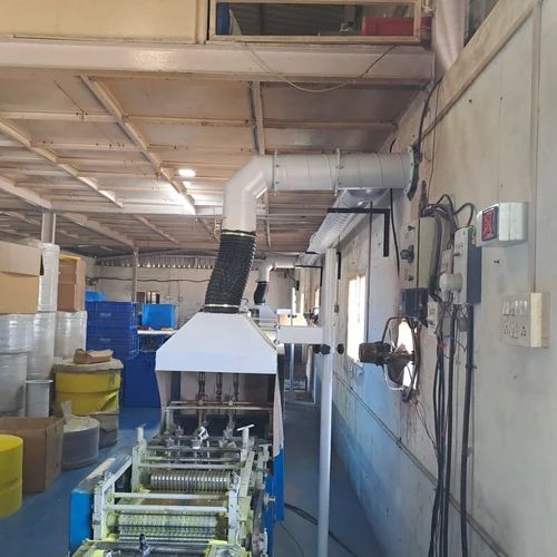 Semi Automatic Fume Extraction System - Material: Stainless Steel