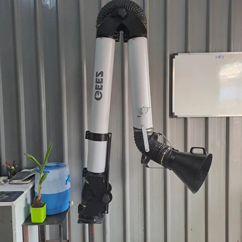 Fume Extraction Arm 1000 Cmh - Material: Stainless Steel / Pvc
