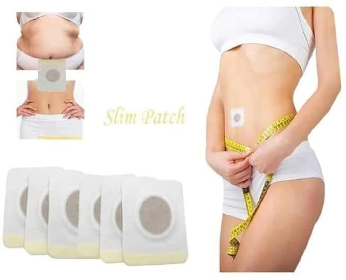 Slim Patch For Weight Loss - Plastic Material, Multicolour Design | Personal Care Product For Women, Adhesive Slimming Pads, Improves Health