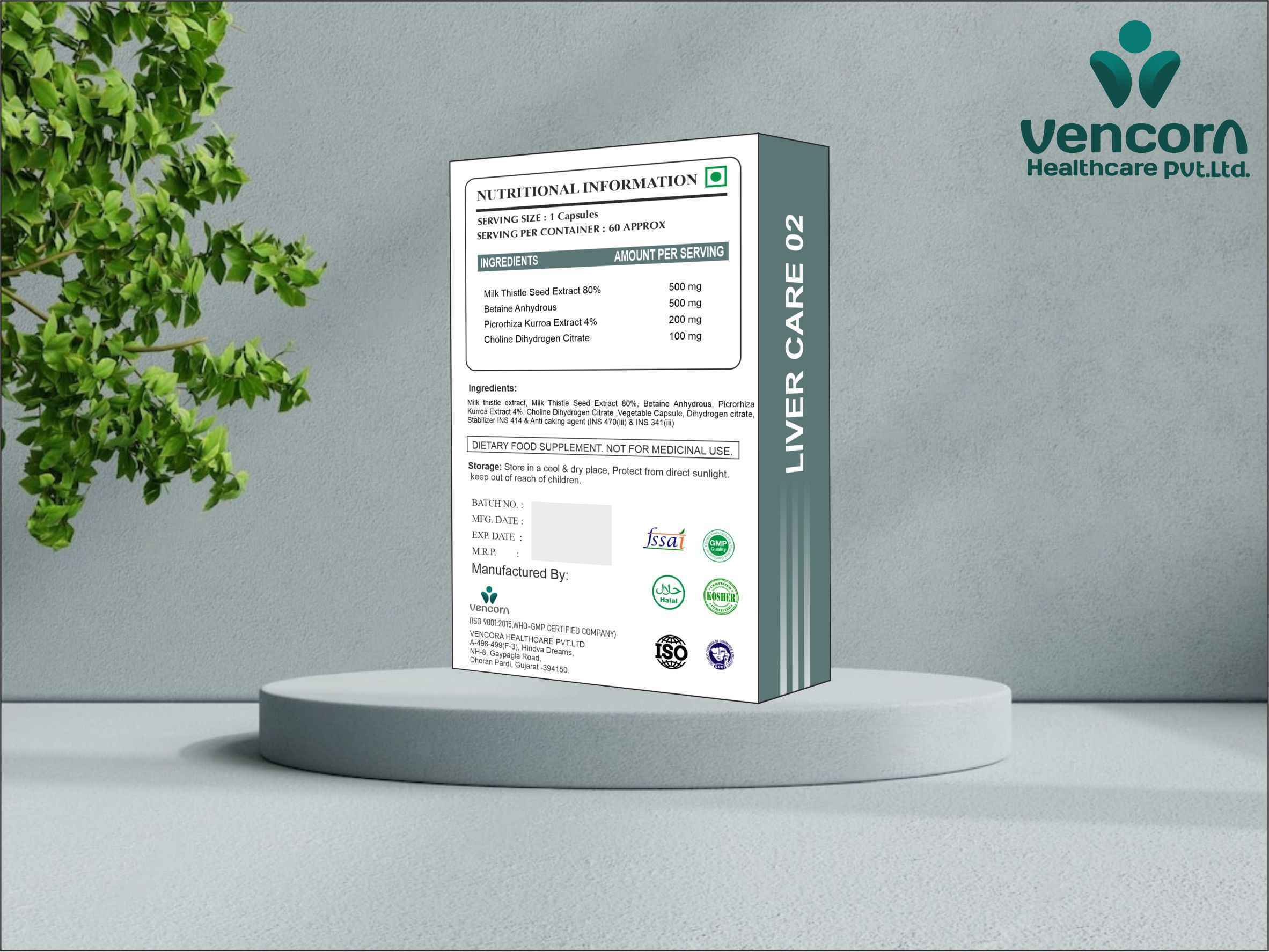 Liver Care Capsules -2 - Best Before: 36 Months