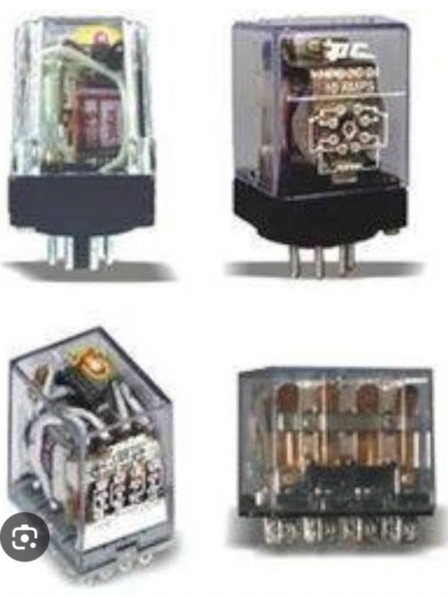 Blue Industrial Black Relay