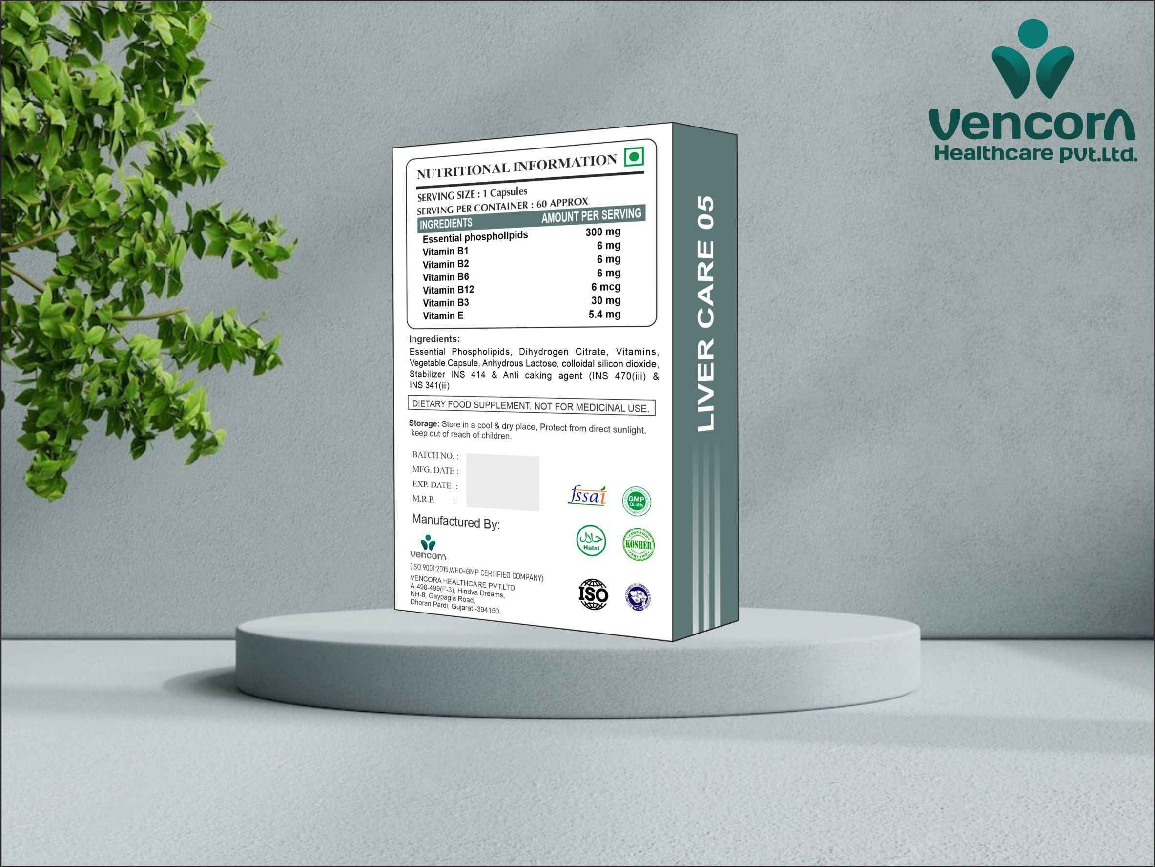 Liver Care Capsules -5 - Best Before: 36 Months