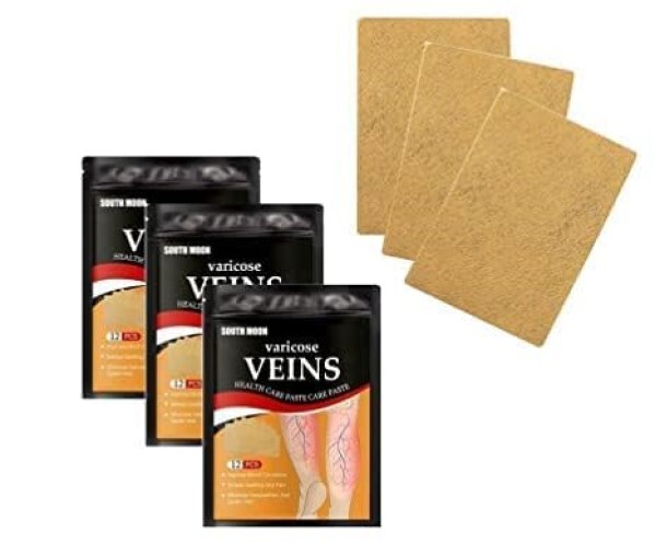 Sinagar Varicose Veins Patches - Plastic Material, Universal Fit For All Ages | Dredges Veins, Alleviates Muscular And Joint Discomfort, Enhances Blood Circulation
