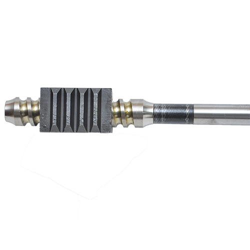 Silver Steering Worm Shaft