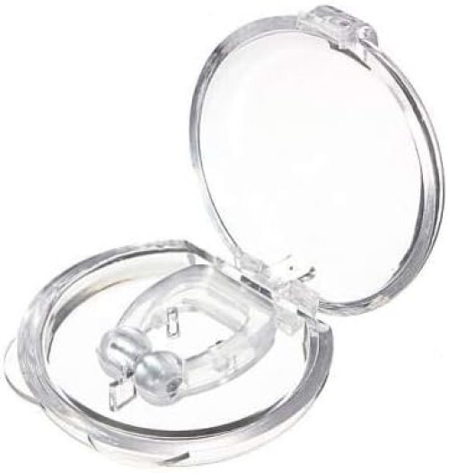 Latest Anti Snoring Device Silicone Magnetic Anti Snore Nose Clip - Pvc Material, Single Cavity Design | Easy Stop Snoring Solution For Men & Women