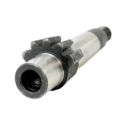Silver And Black Steering Shaft Horizontal