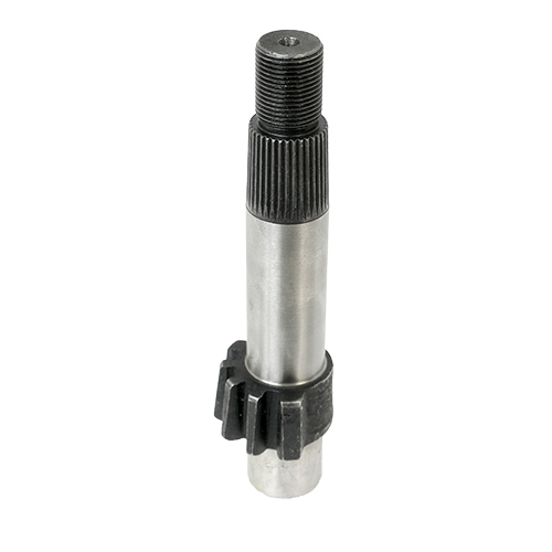 Silver And Black Steering Shaft Horizontal