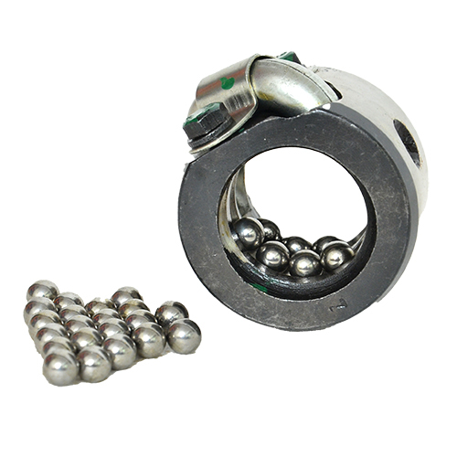 Massey Steering Shaft Main Nut - Steel, Different Size, Polished Silver Finish | Ideal For Mf135, 240, 245, 250 Steering Applications