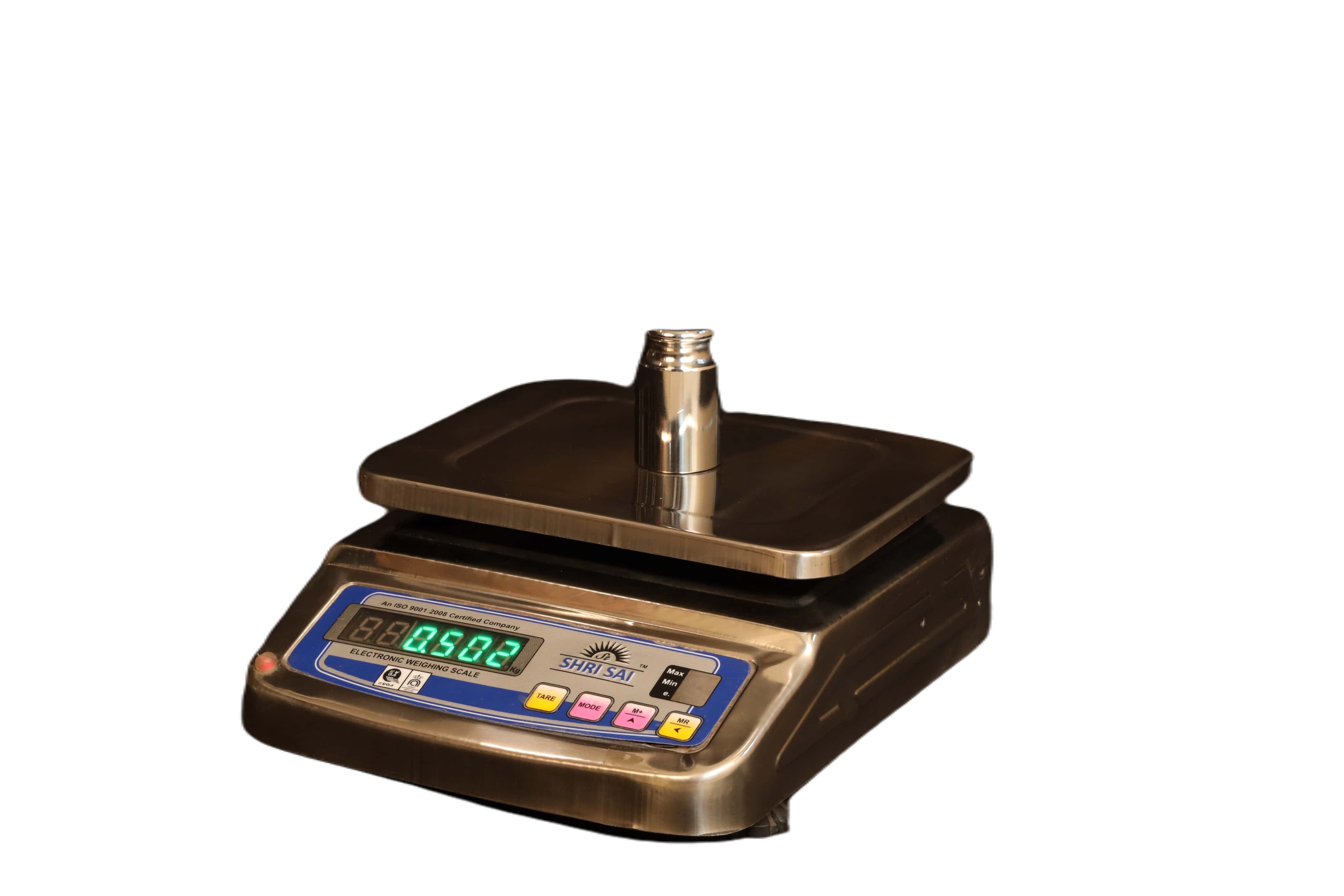 Ss Table Top Scale - Ss F/b 30kg Capacity Range: 30 Kg Kilograms (Kg)