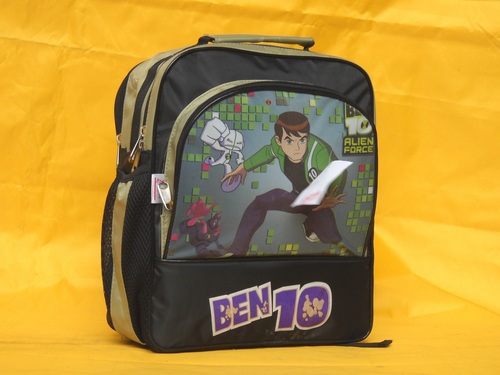 Kids School Bags - Polyester 16x12x5 inches, Padded Straps | Durable, Eco-Friendly, Tear Resistant, Moisture Resistant, Spacious