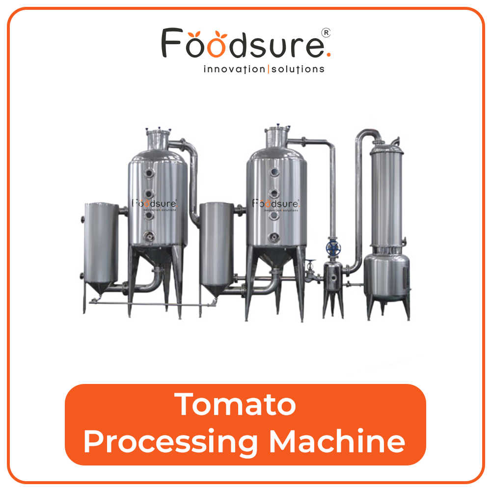 Tomato Processing Plant - Capacity: Upto 3000 Kg/hr