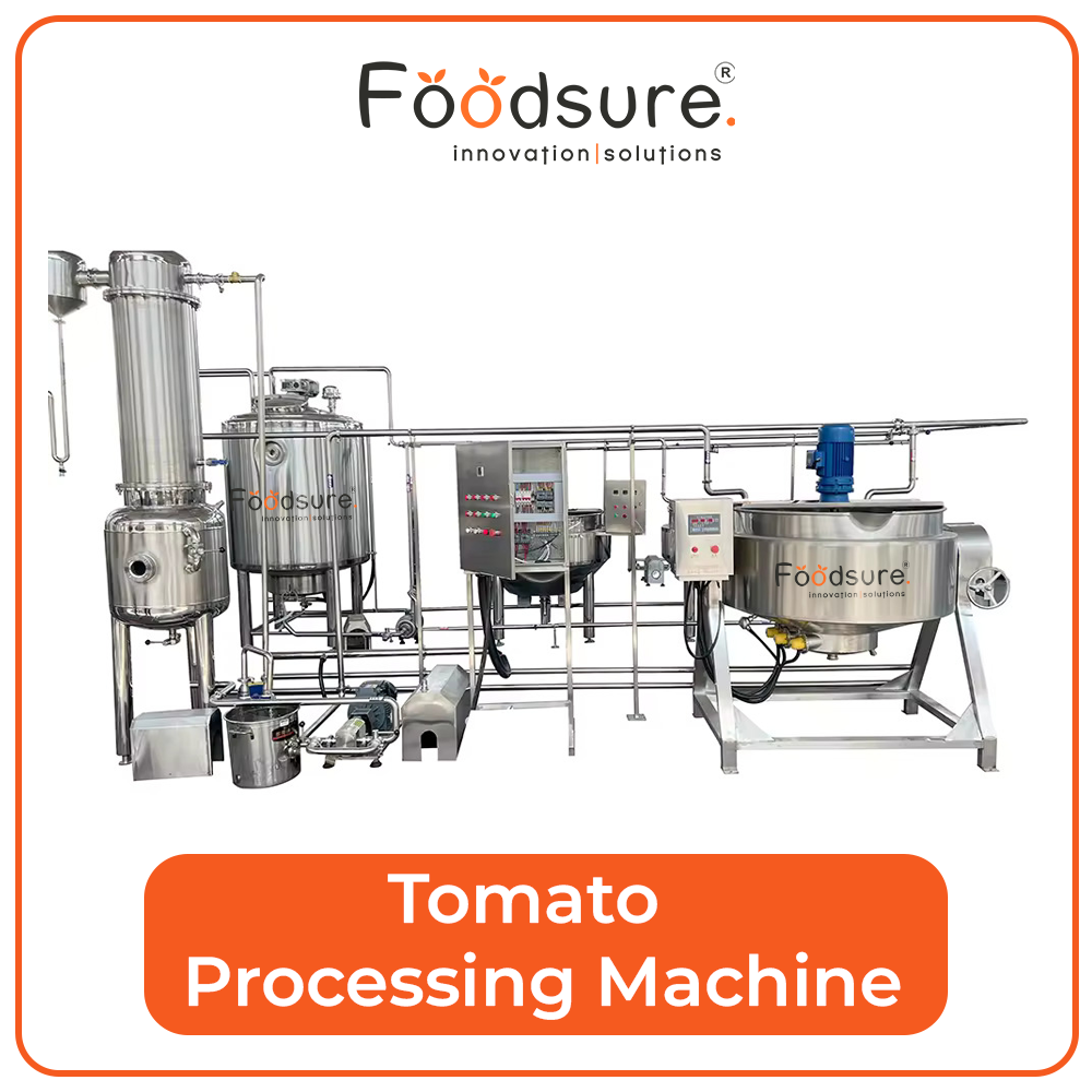Tomato Processing And Ketchup Plant - Stainless Steel, 3000 Kg/hr Capacity | Automatic, Eco-friendly, High Efficiency, Compact Structure, Low Noise, Lower Energy Consumption
