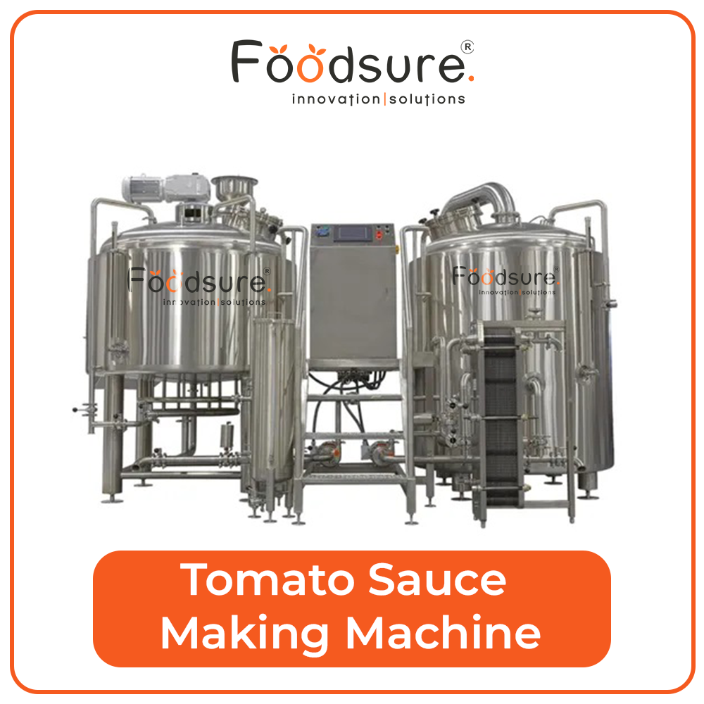 Tomato Sauce Processing Plant - Capacity: Upto 3000 Kg/hr