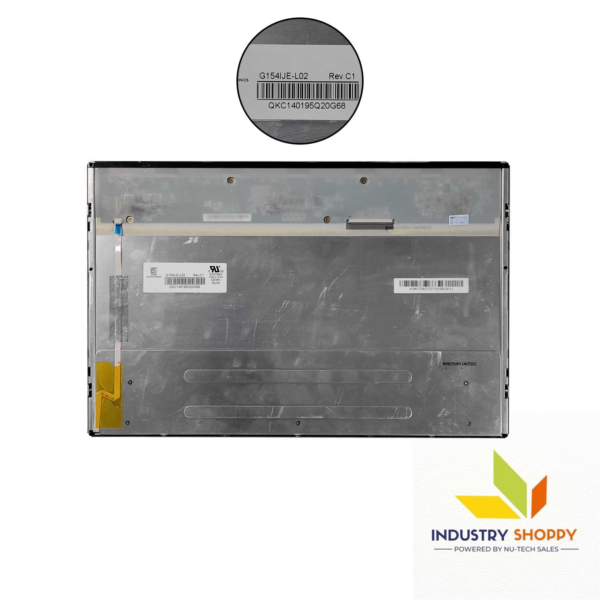 Innolux G154ije-l02 Lcd Module - Application: Industrial