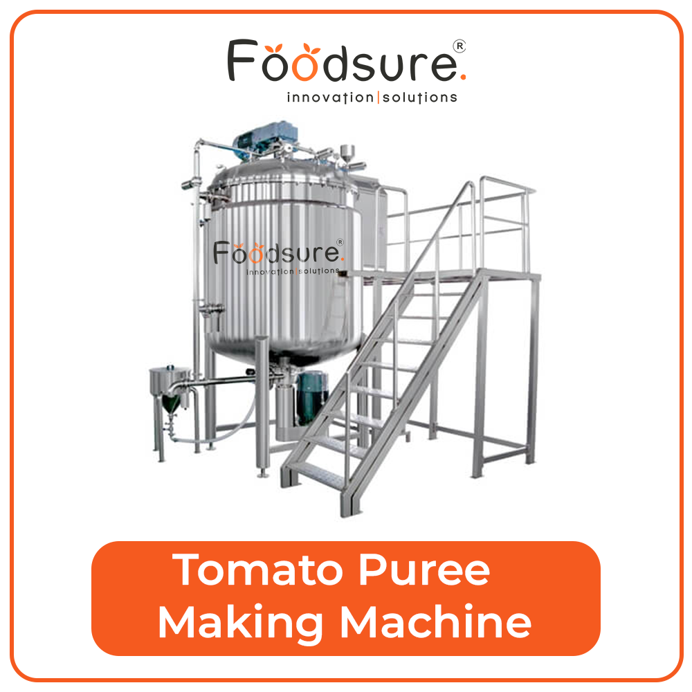 Tomato Puree Processing Plant - Capacity: Upto 3000 Kg/hr