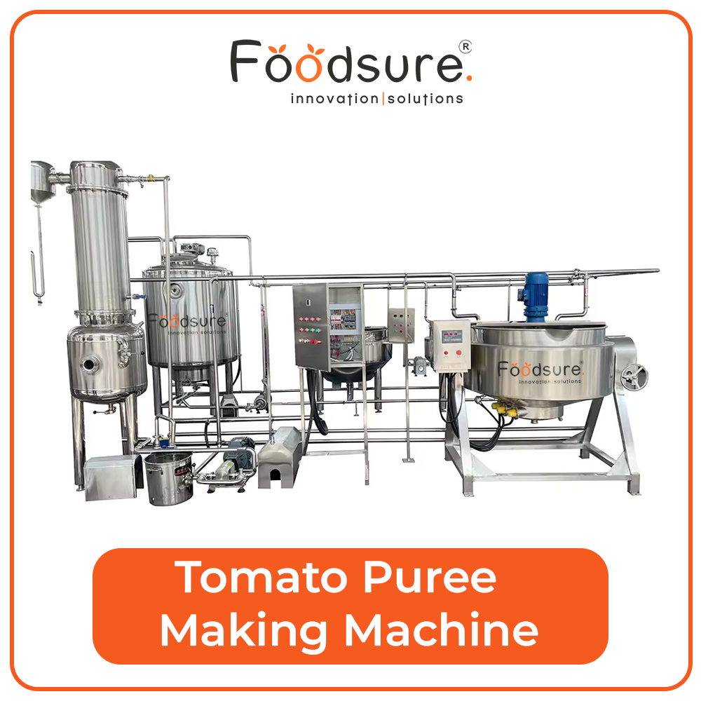 Tomato Puree Processing Plant - Capacity: Upto 3000 Kg/hr