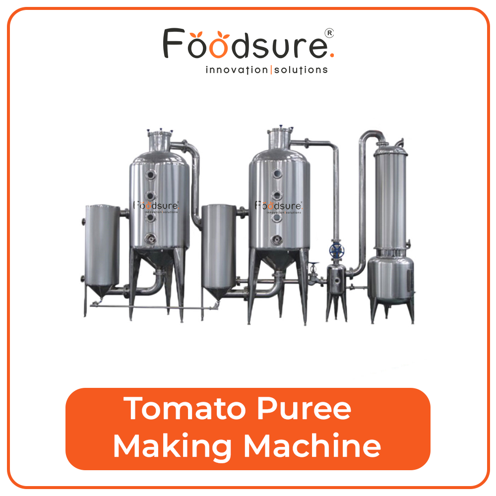 Tomato Puree Processing Plant - Capacity: Upto 3000 Kg/hr