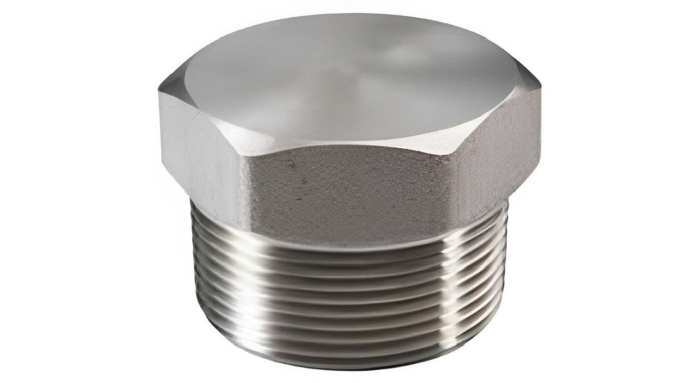 Cs Hex Plug Male Npt Threaded 0.5 Inch - Color: Steel
