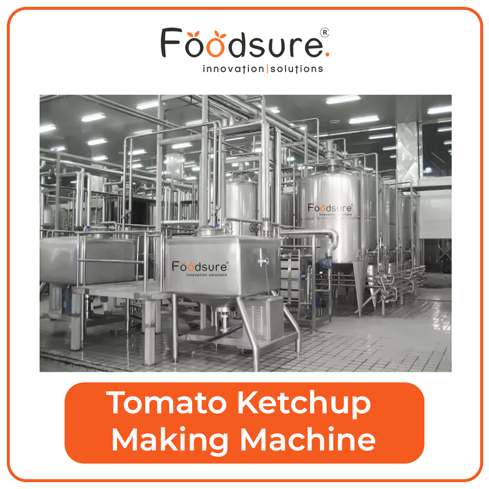 Tomato Ketchup Plant Manufacturer - Capacity: Upto 3000 Kg/day