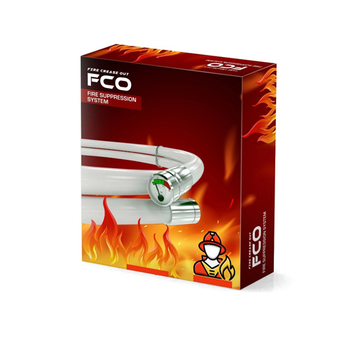 Cylinderless Fire Suppression System - Color: Red