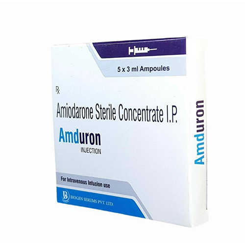 Amduron Injection - Ingredients: Amiodarone Hydrochloride