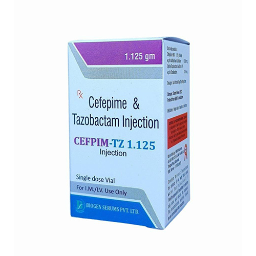 Cefpim Tz 1.125 Injection - Ingredients: Cefepime And Tazobactam