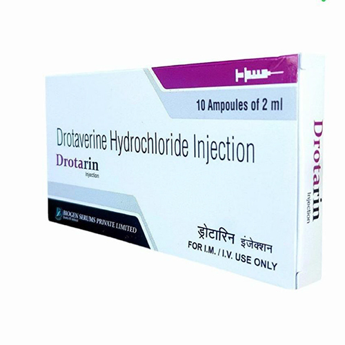 Drotarin Injection - Ingredients: Drotaverine Hydrochloride