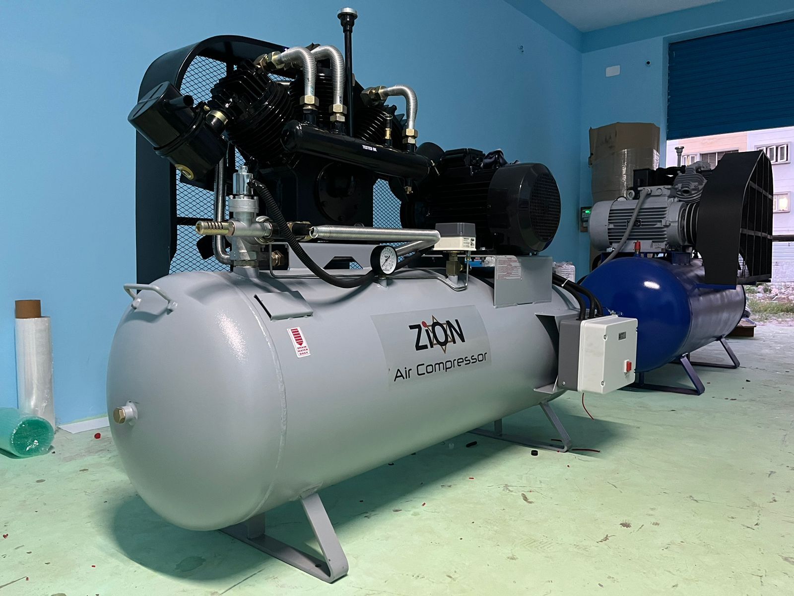 Zion Air Compressor - 10hp | High Efficiency Design, Low Maintenance Requirements