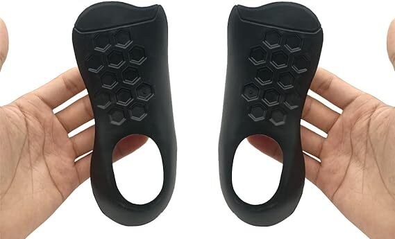 Houson 2 Pairs Of Heel Spur Insoles - Pvc Material, Eu 40-45 Size, Black Color | Single Cavity Household Product For Flat Feet, Plantar Fasciitis