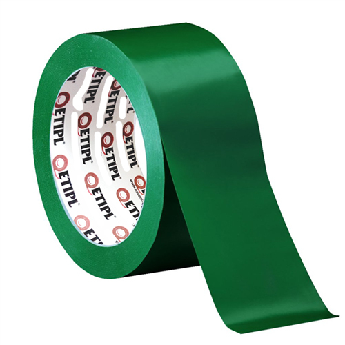 Green Color Tape - BOPP Material, Various Sizes Available, Single-Sided Adhesive, Ideal for Packaging, Sealing & Labeling