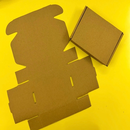 SL-20 Shipping Box - Laminated Material, 7x5x2 Inches, White Color - Durable Packaging Solution with Warranty for Industrial Use