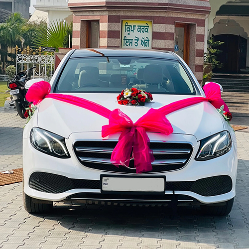 Mercedes Benz E-Class Wedding Car Rental Services