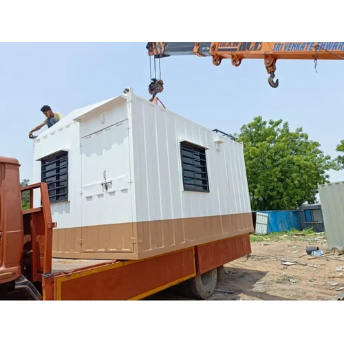 व्हाइट एमएस प्रीफैब्रिकेटेड केबिन