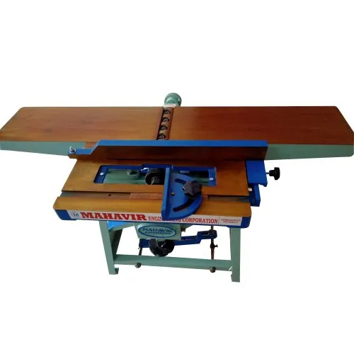 9 Inch Surface Planer Woodworking Machine - Color: Blue