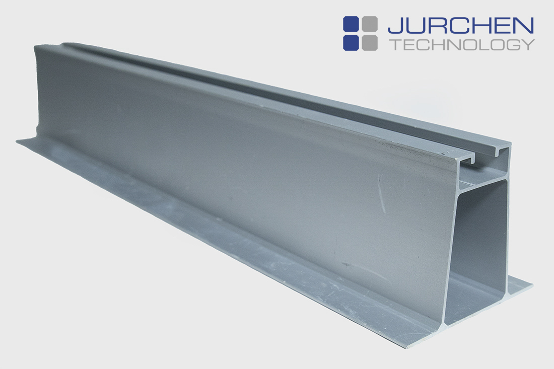 Aluminium Tin Shed Structure H65 L385 - Color: Silver