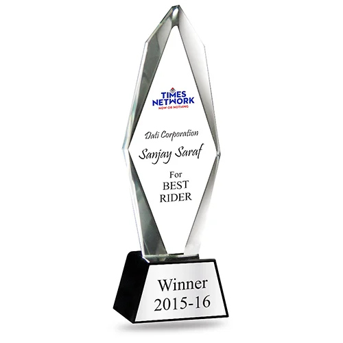Crystal Award By Aj Trophys