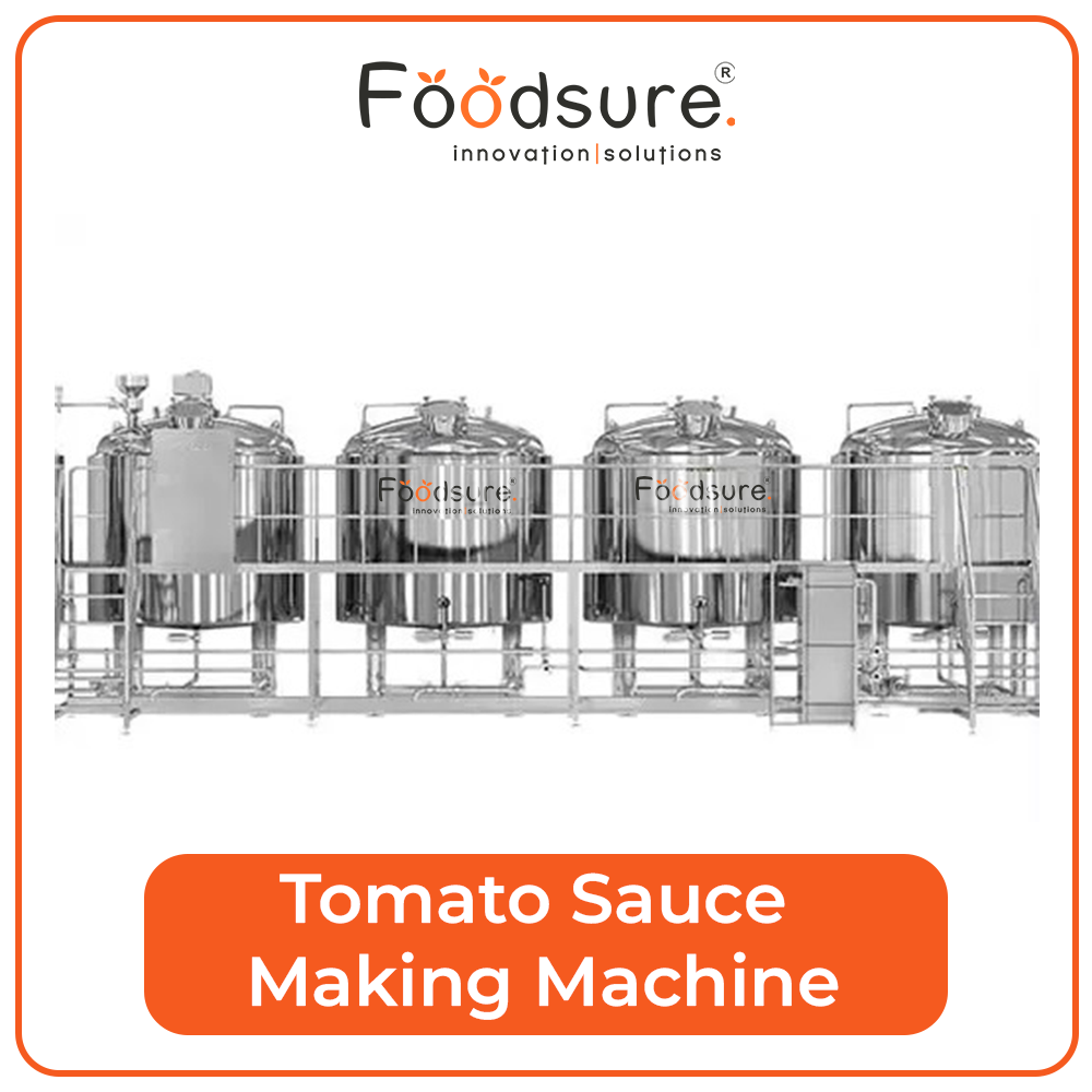 Sauce Making Machine - Capacity: Upto 3000 Kg/hr