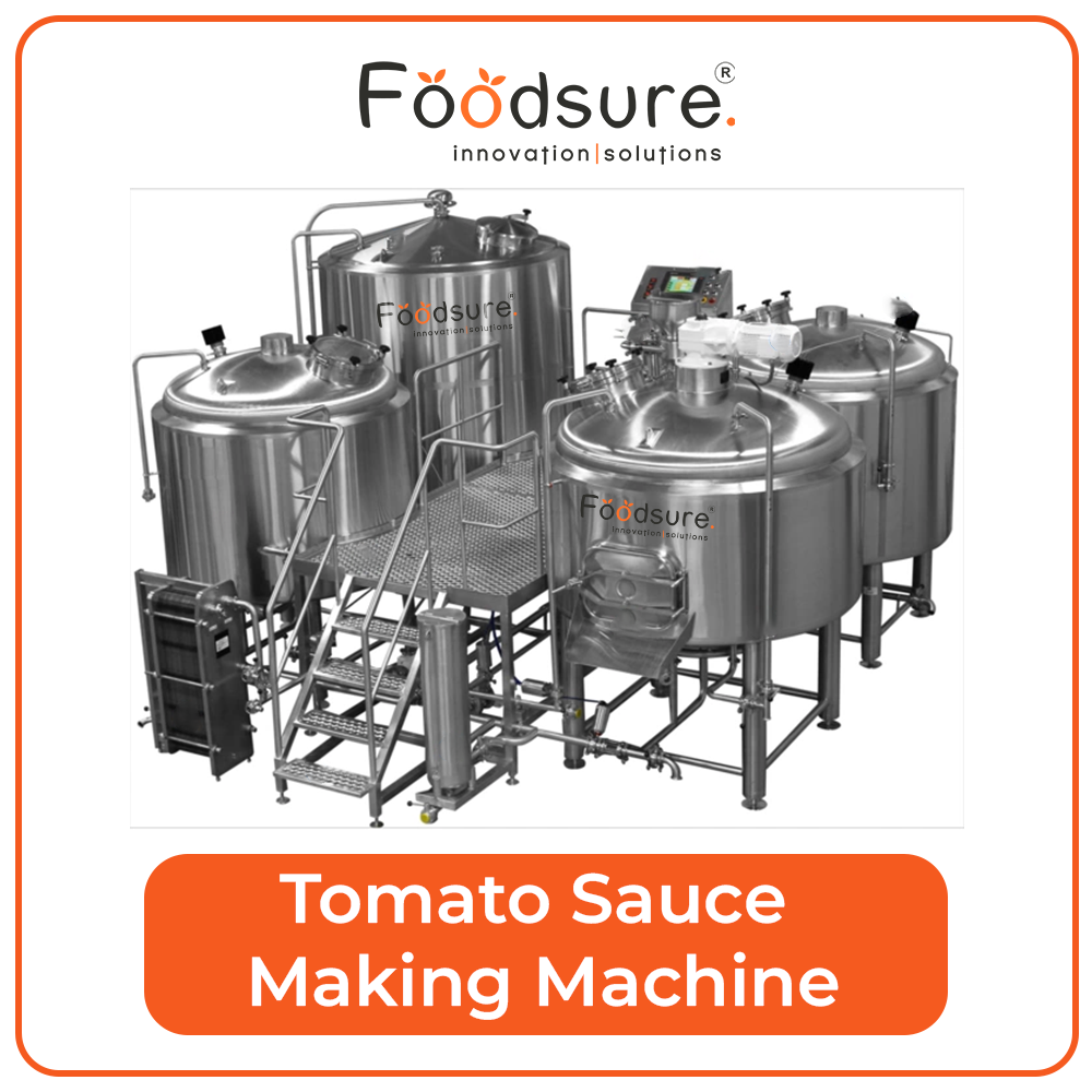 Tomato Ketchup Making Machine - Capacity: Upto 3000 Kg/hr