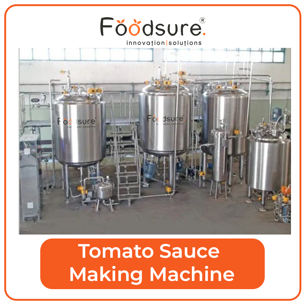 Tomato Ketchup Making Machine - Capacity: Upto 3000 Kg/hr
