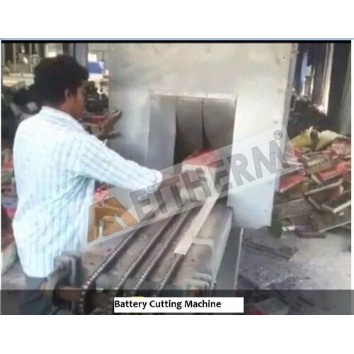 सीसा अम्ल बैटरी काटने की मशीन