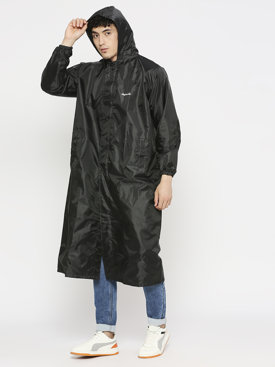 Black Defender Overcoat
