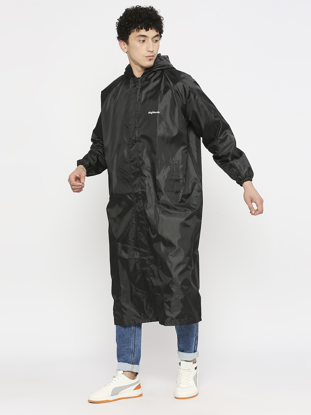 Black Defender Overcoat